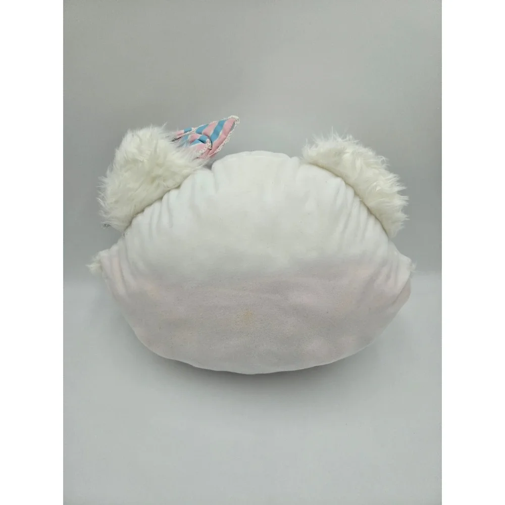 Sanrio Hello Kitty Charmmy Kitty Reversible Plush Pillow Pink White Striped Bows